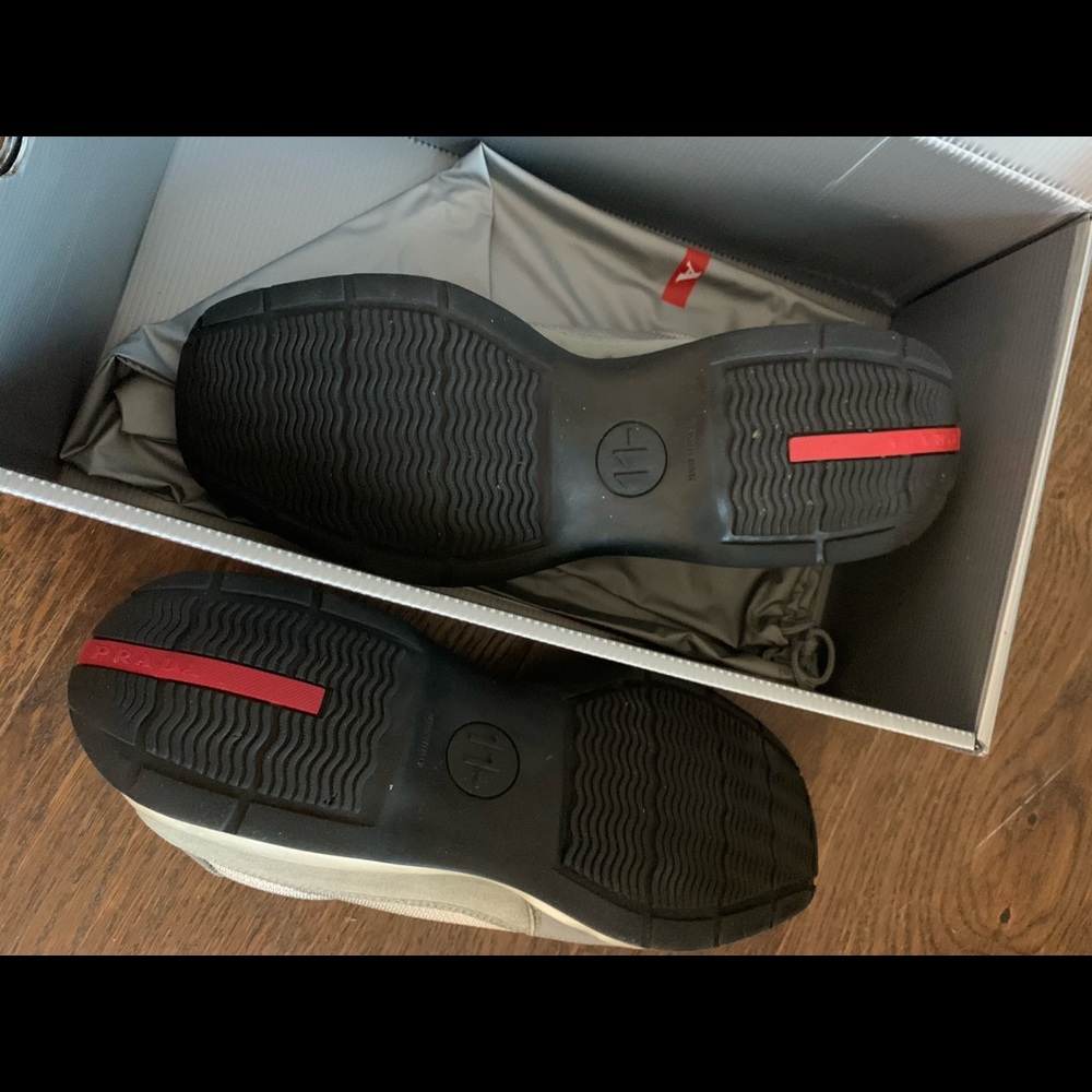 Prada mens calzature uomo th 11.5 granite + argi - Picture 2 of 5